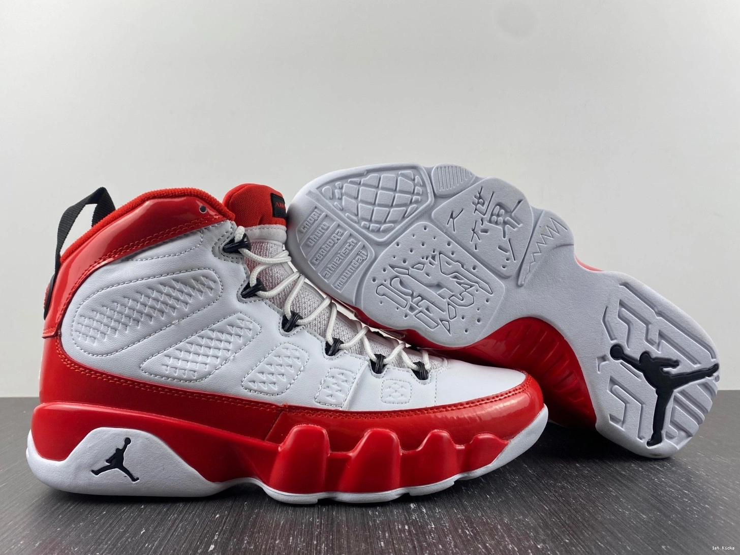 Red Black Red Air 9 302370-160L Gym Jordan White  0913